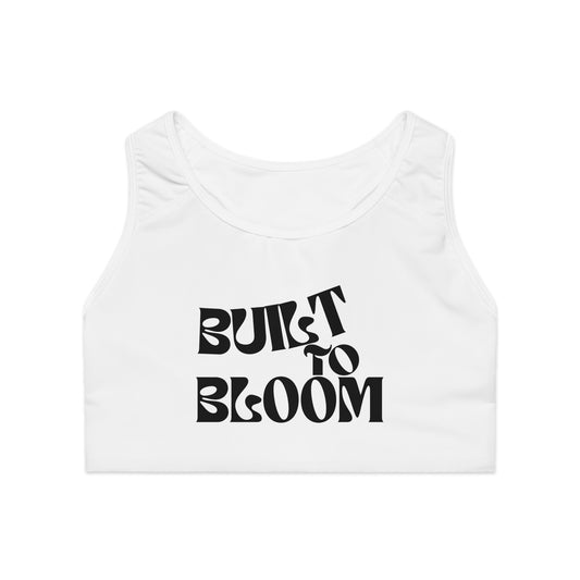 Floral Sports Bra - Built to Bloom - Activewear for Fitness Enthusiasts