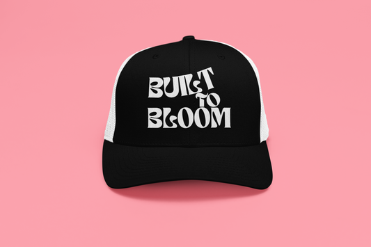 Built to Bloom Snapback Trucker Cap for Confident Women